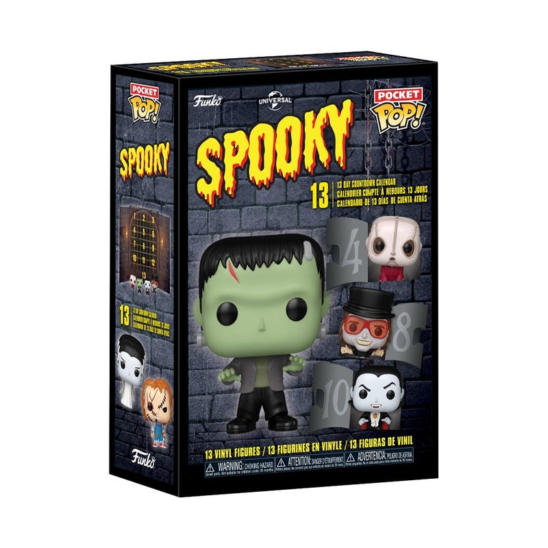 Funko Pop! Pocket Pop Countdown Calendar: 13-day Spooky Countdown - Image 1